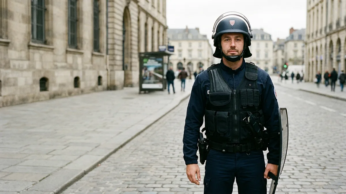 CRS en uniforme