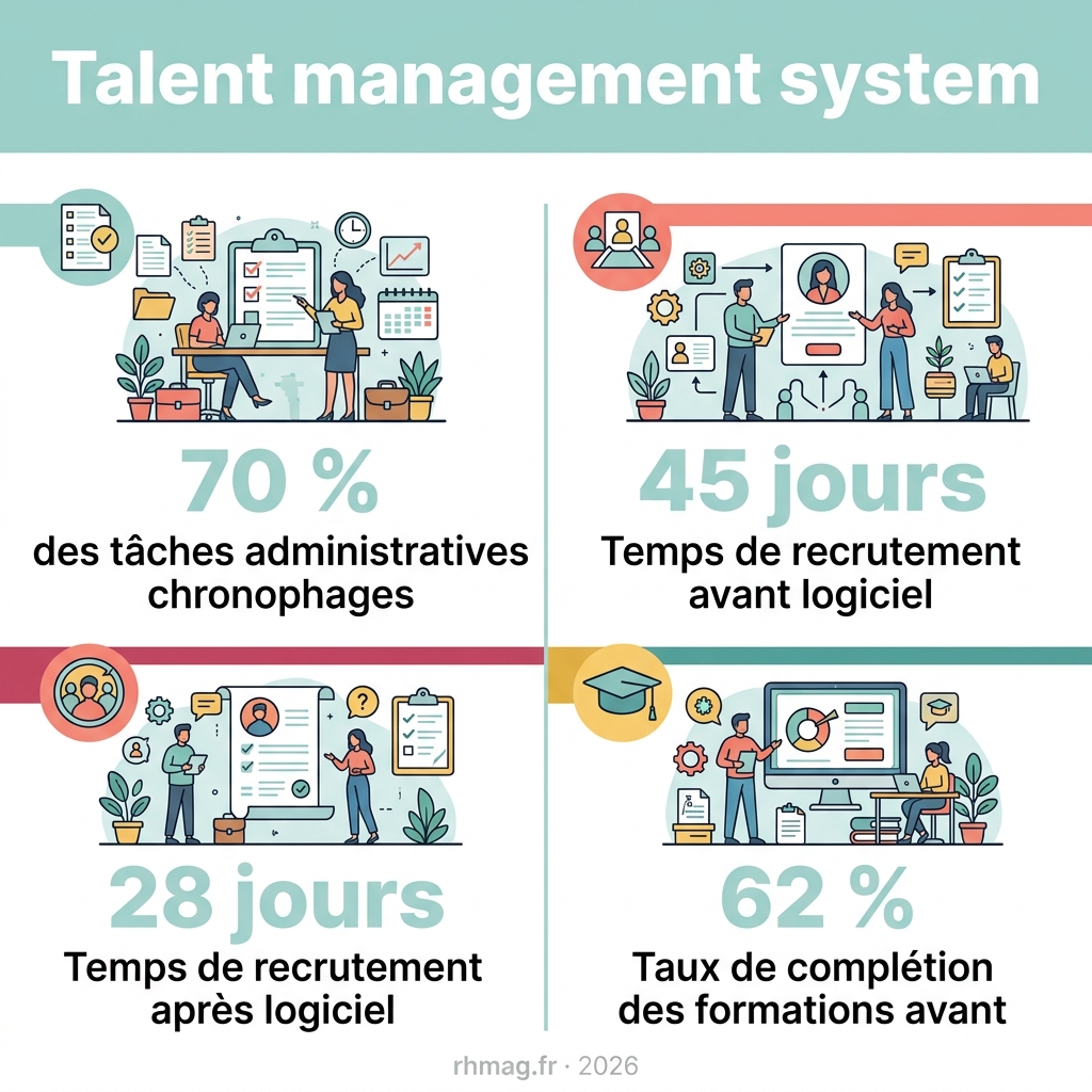Infographie — talent management system