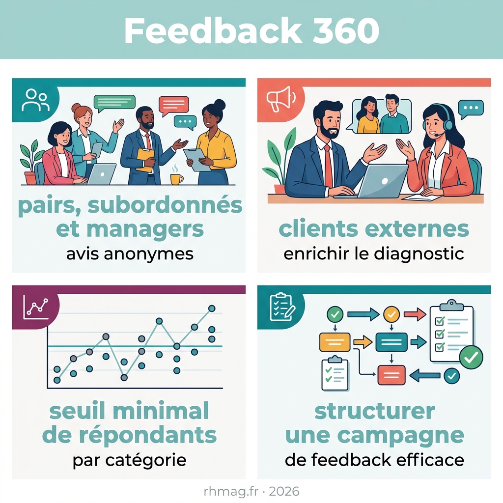 Infographie — feedback 360